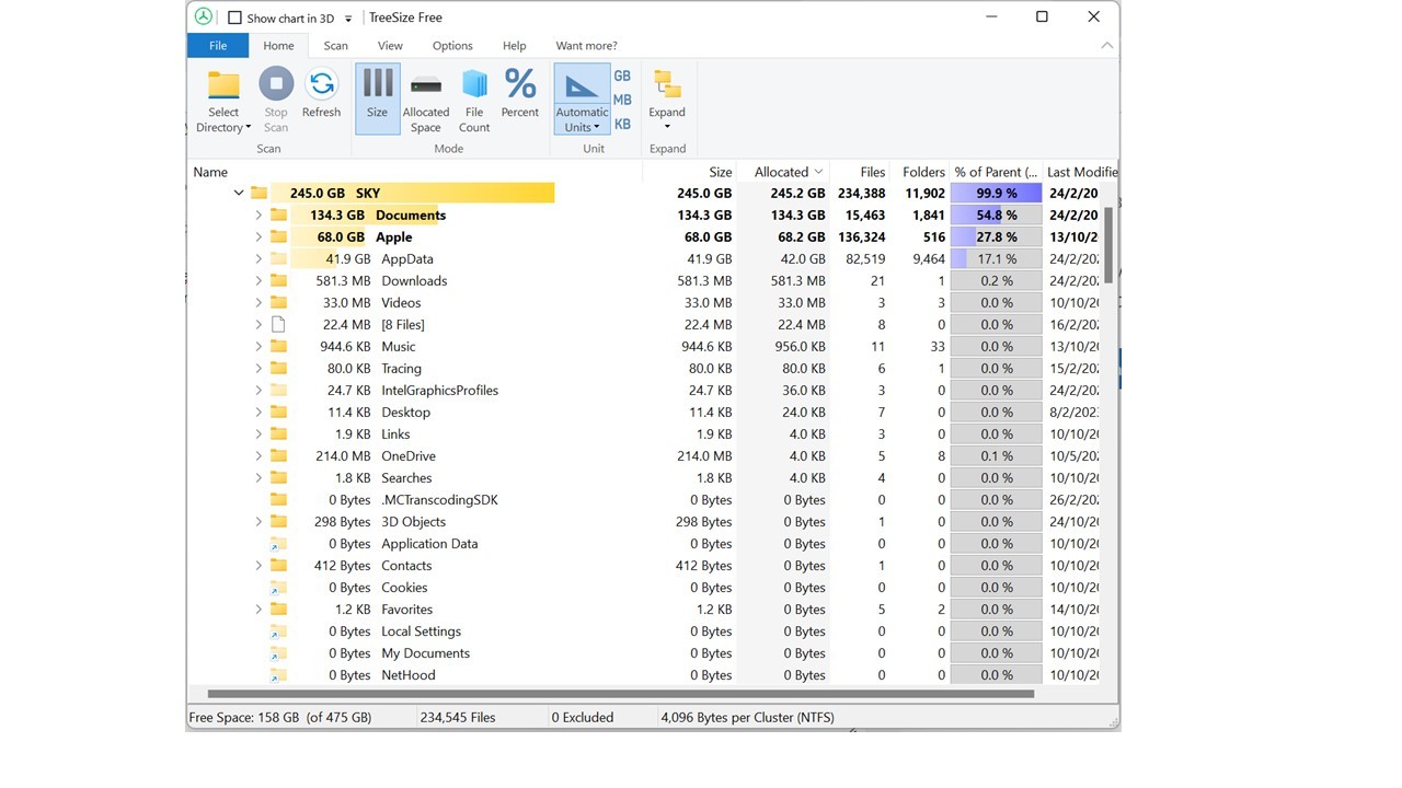 My Windows 11 shows using more than 300GB of storage - Microsoft Q&A