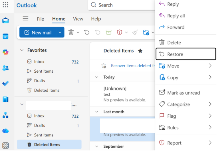 how to recover a deleted meeting from my calendar? - Microsoft Q&A