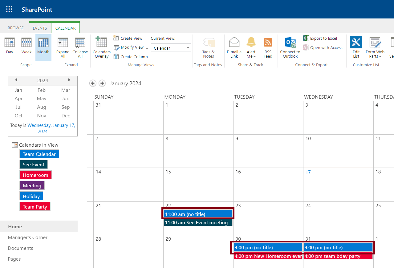 How do you create a classic calendar View and Overlay? - Microsoft Q&A