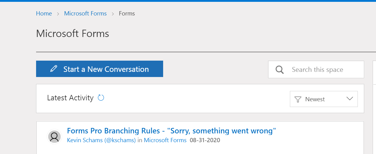 Forms completely broken on iOS devices - Microsoft Q&A