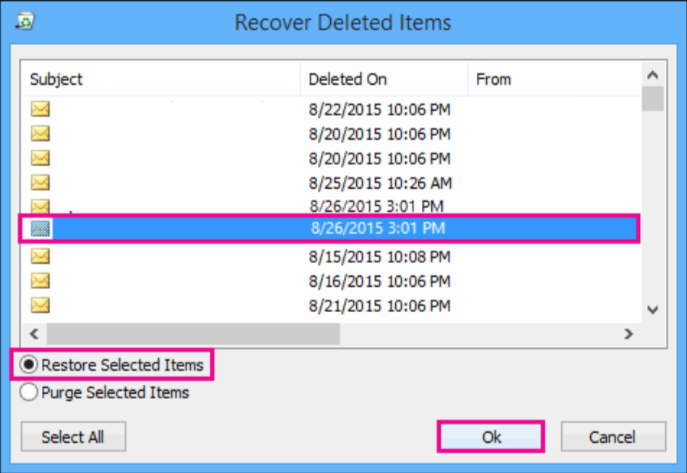 How to recover a deleteted contact in outlook that is not showing in ...