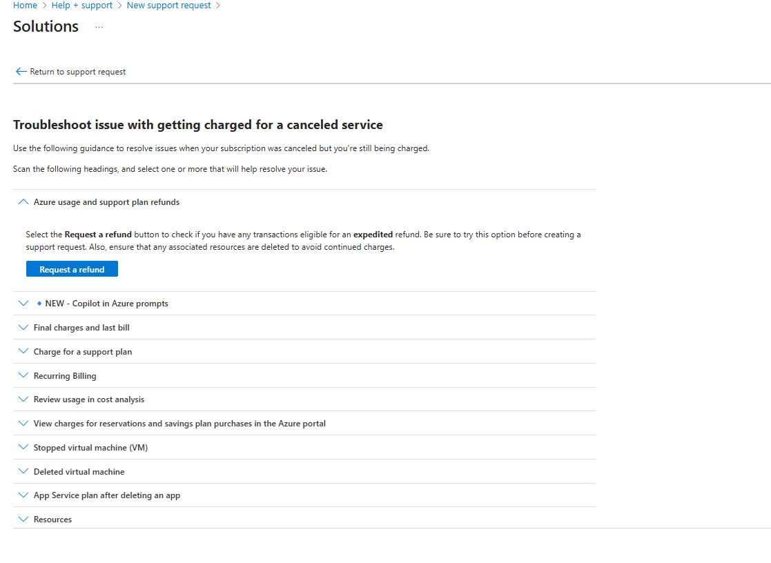 I was using the Azure Free Trial and didn’t realize my credits were ...