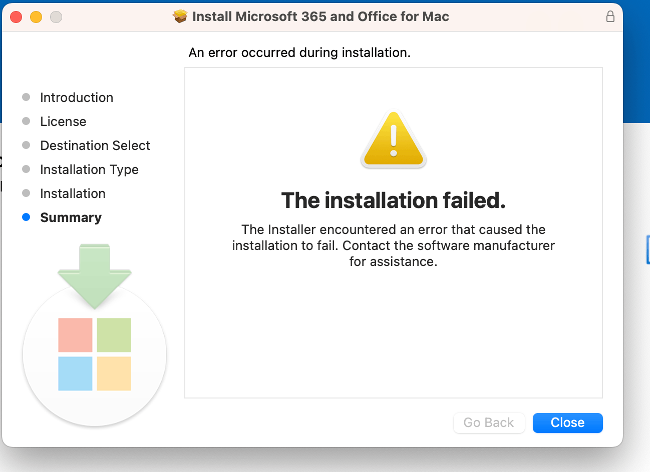 I can't install Microsoft 365 on my new Mac. - Microsoft Q&A