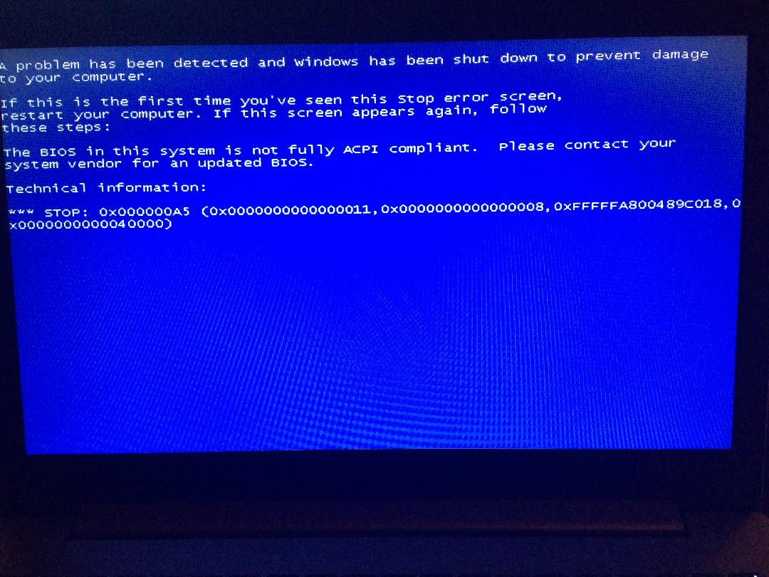 How Can I fix This Blue Screen Problem with When Trying to Boot Win7 ...