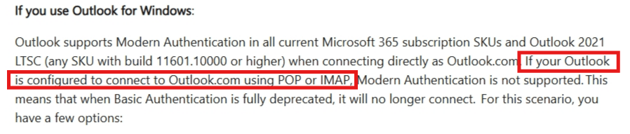 Engaging modern authentication one outlook.com with windows 7 and ...