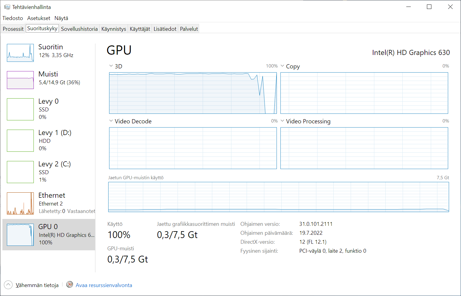 DirectX throws errors when gaming with only integrated GPU - Microsoft Q&A