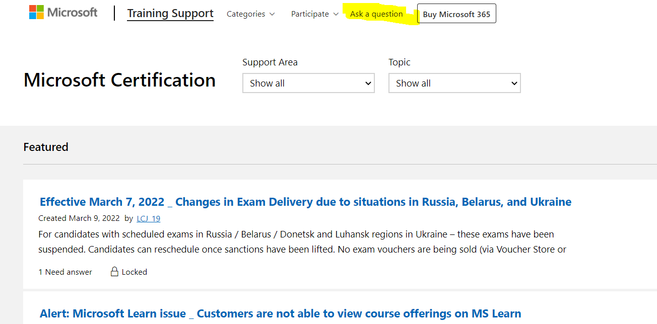 Azure Certification Exam AZ-900 Results not Received - Microsoft Q&A