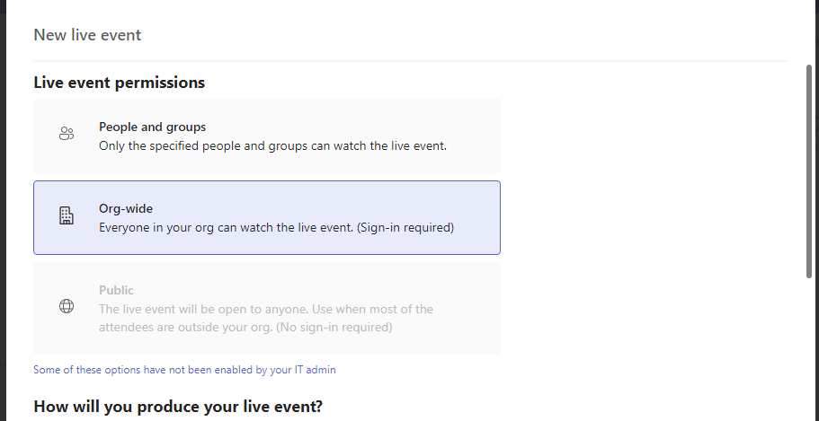 Live Event - Presenter added in Live - Cannot access - Microsoft Q&A