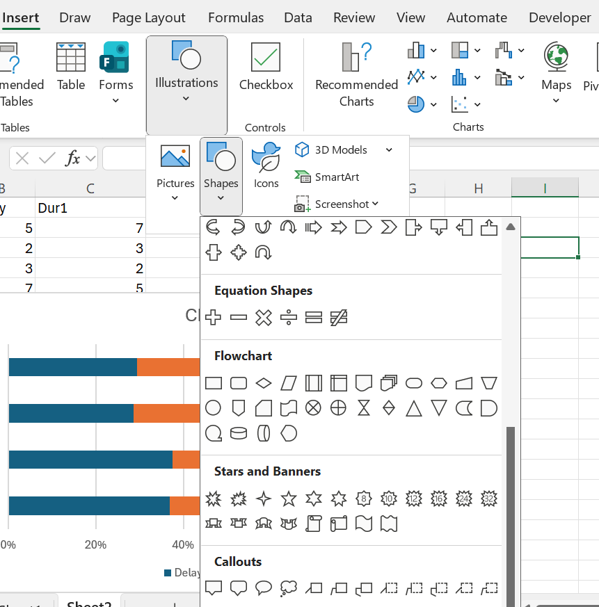 Reverse the Order of Data presented in a horizontal stacked Bar Chart ...