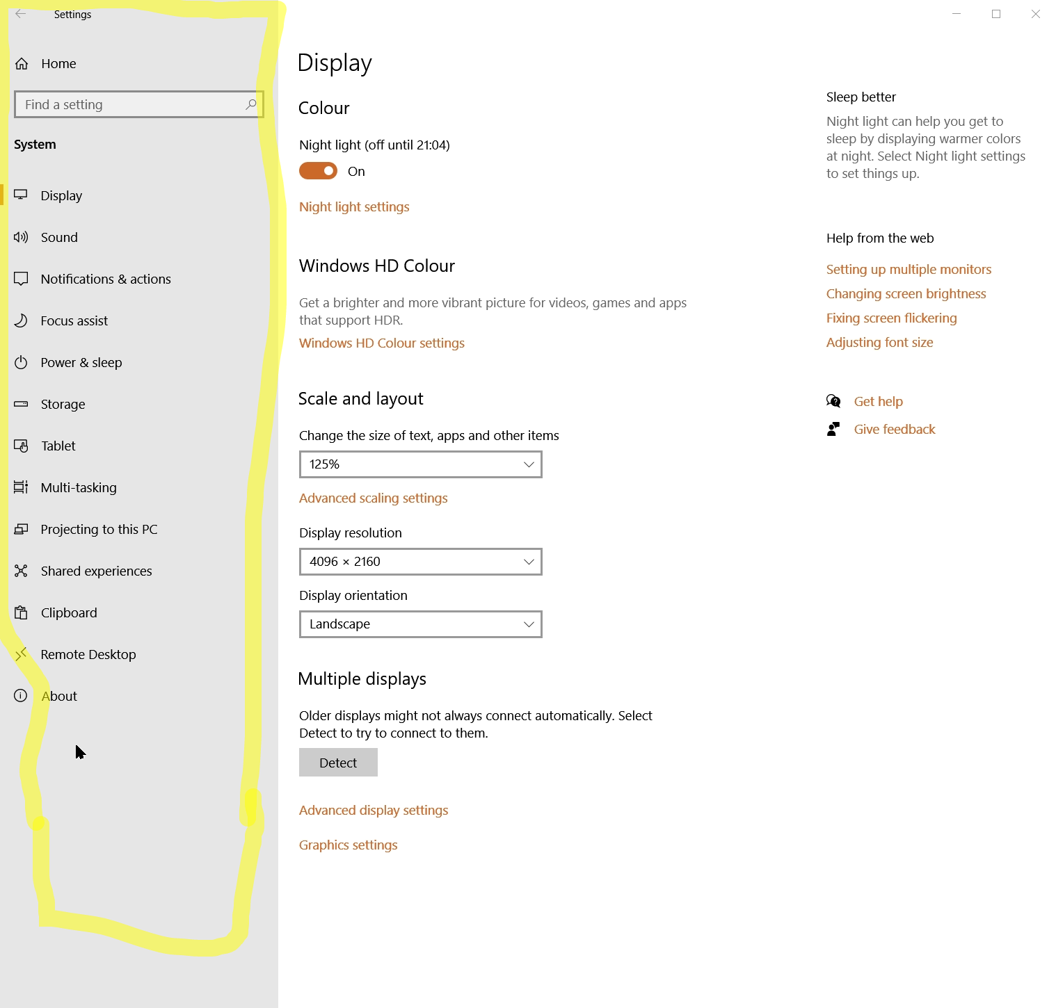Windows sidebar color - Microsoft Q&A