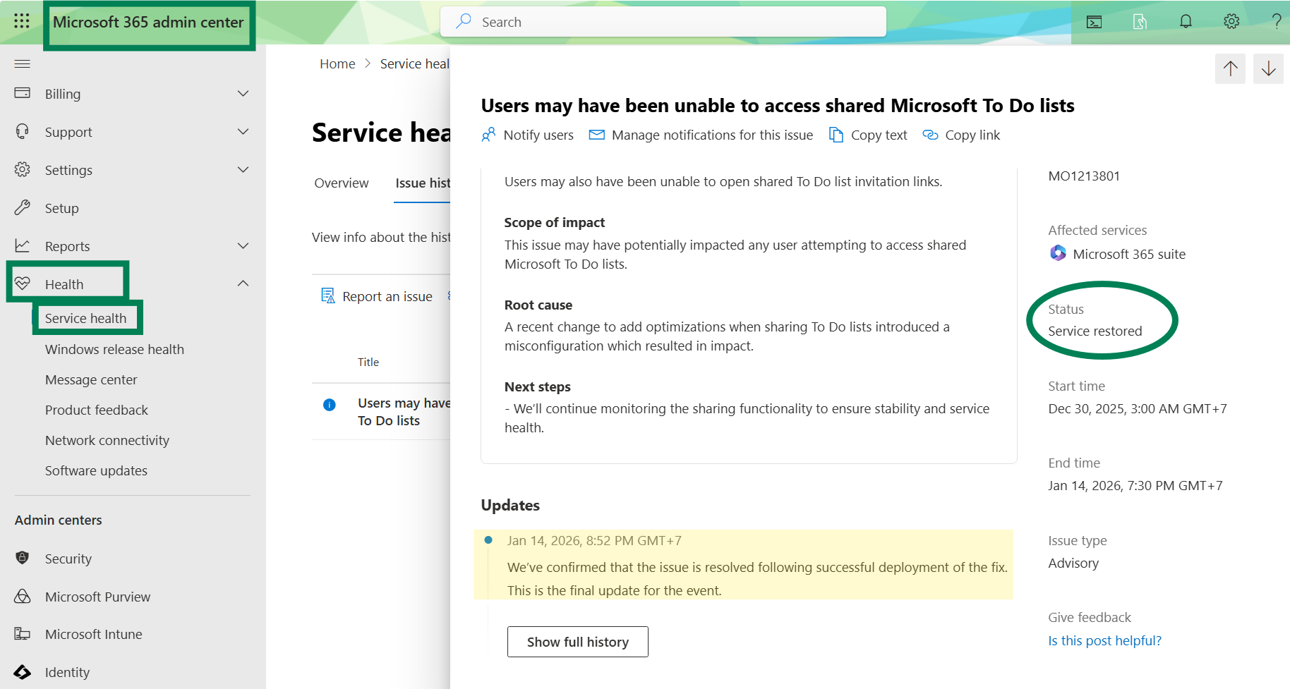 Can't Join ToDo List - Microsoft Q&A