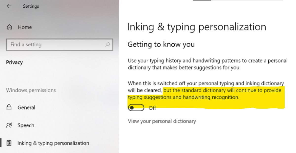 Windows Underline1