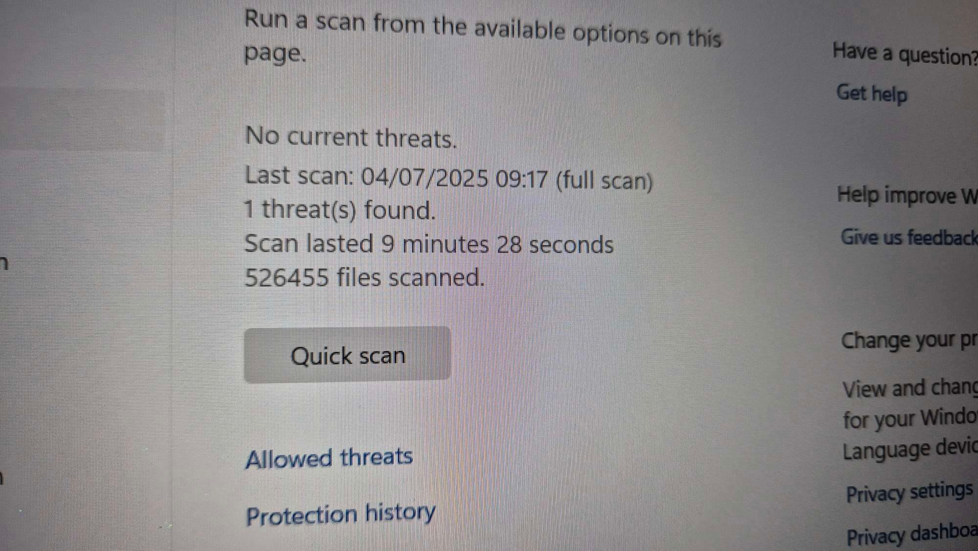 Windows Security 