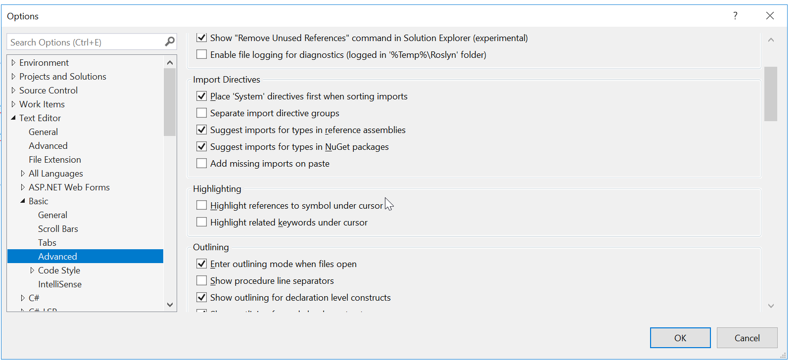 VisualStudioHighlightingExample2