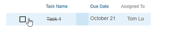 Task Tracker Strike-through in Sharepoint - Microsoft Q&A