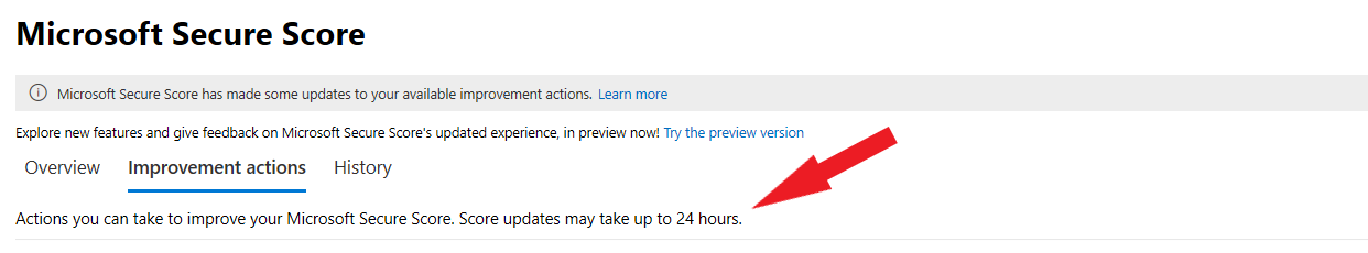 Microsoft Secure Score - Microsoft Q&A