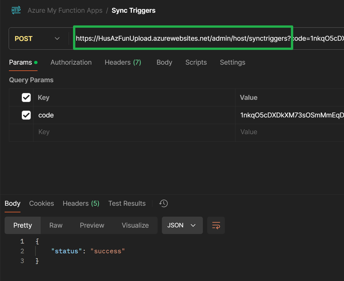 Sync Triggers