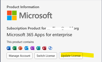 Copilot feature not shown in any of my Microsoft 365 Apps (Excel ...