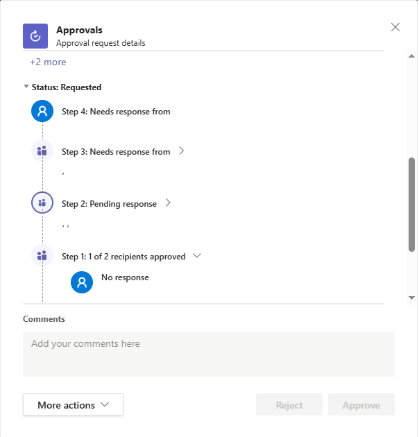 Why is my Microsoft Approval missing the names of pending approvers ...