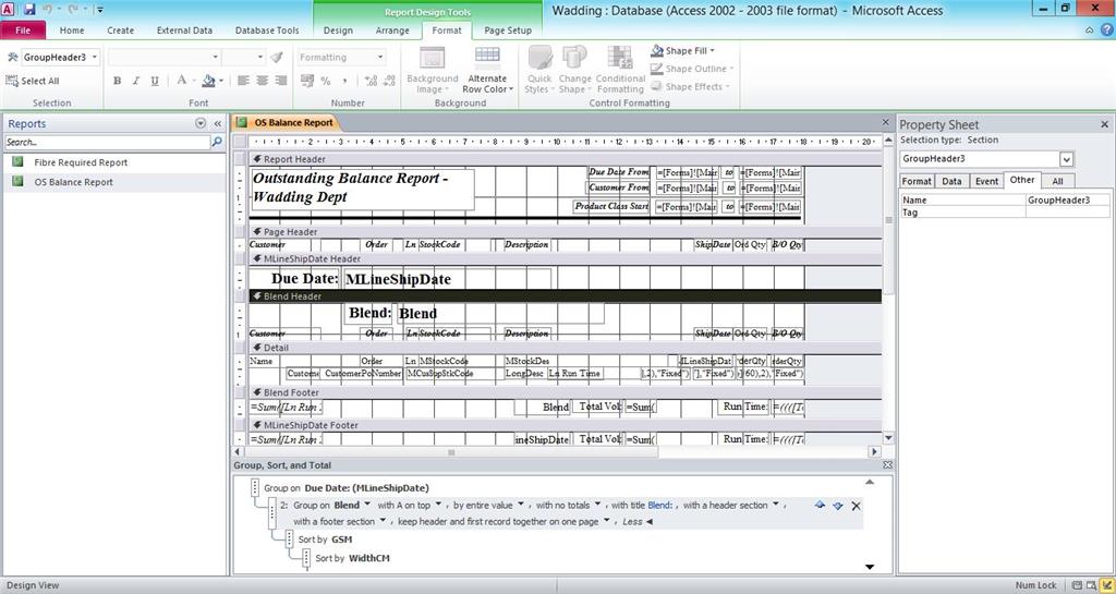 Sort a group in alternating ascending/descending order in MS Access ...