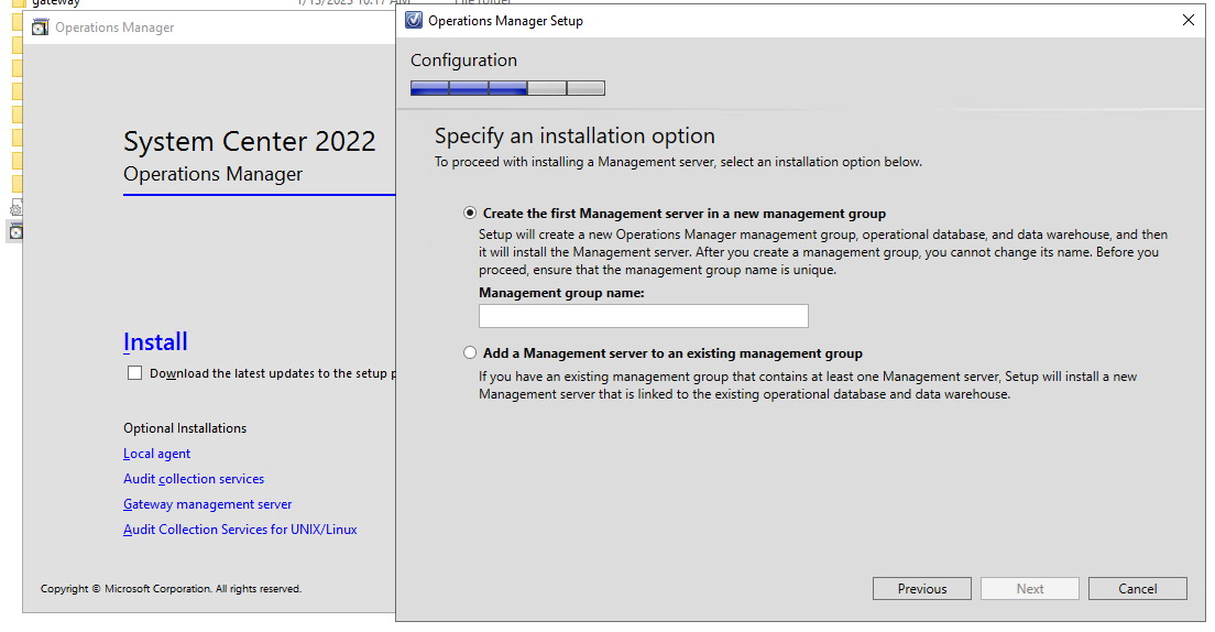 Is it possible to have SCOM 2016 and SCOM 2022 instances with the same ...