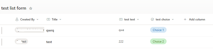 Microsoft List Form Not Submitting - Microsoft Q&A
