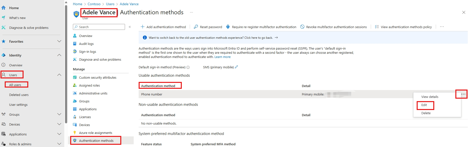 I have a new number so I cannot log into Microsoft as the number ...
