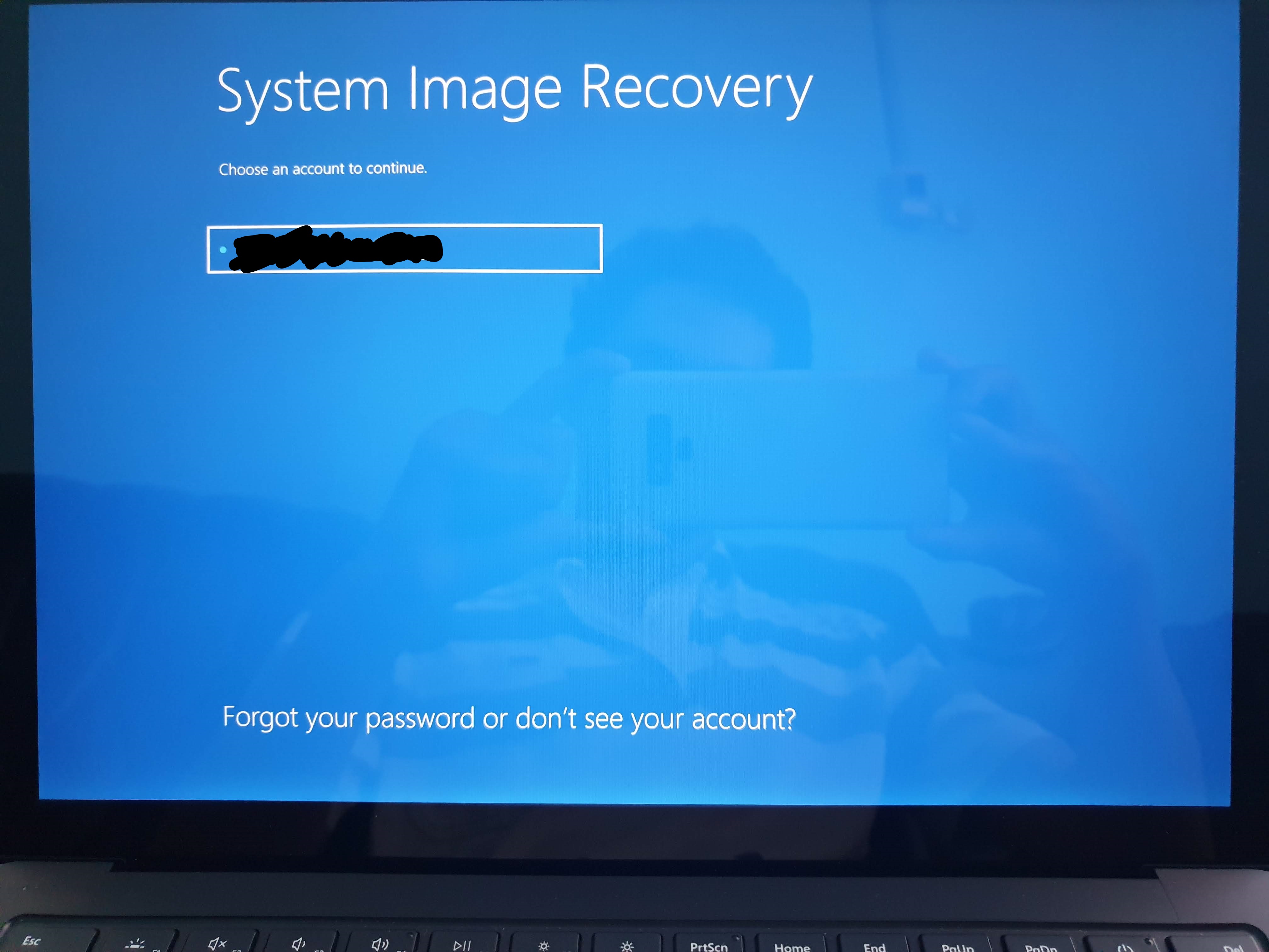 RECOVERY IMAGE - Microsoft Q&A