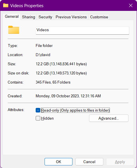 Folder that is in another location seemingly in Downloads ...