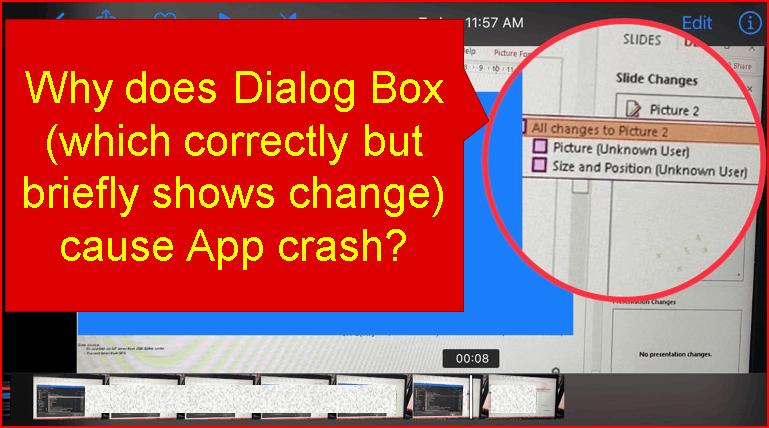 Why PowerPoint close after Review show Compare Result - solutions - (1 ...
