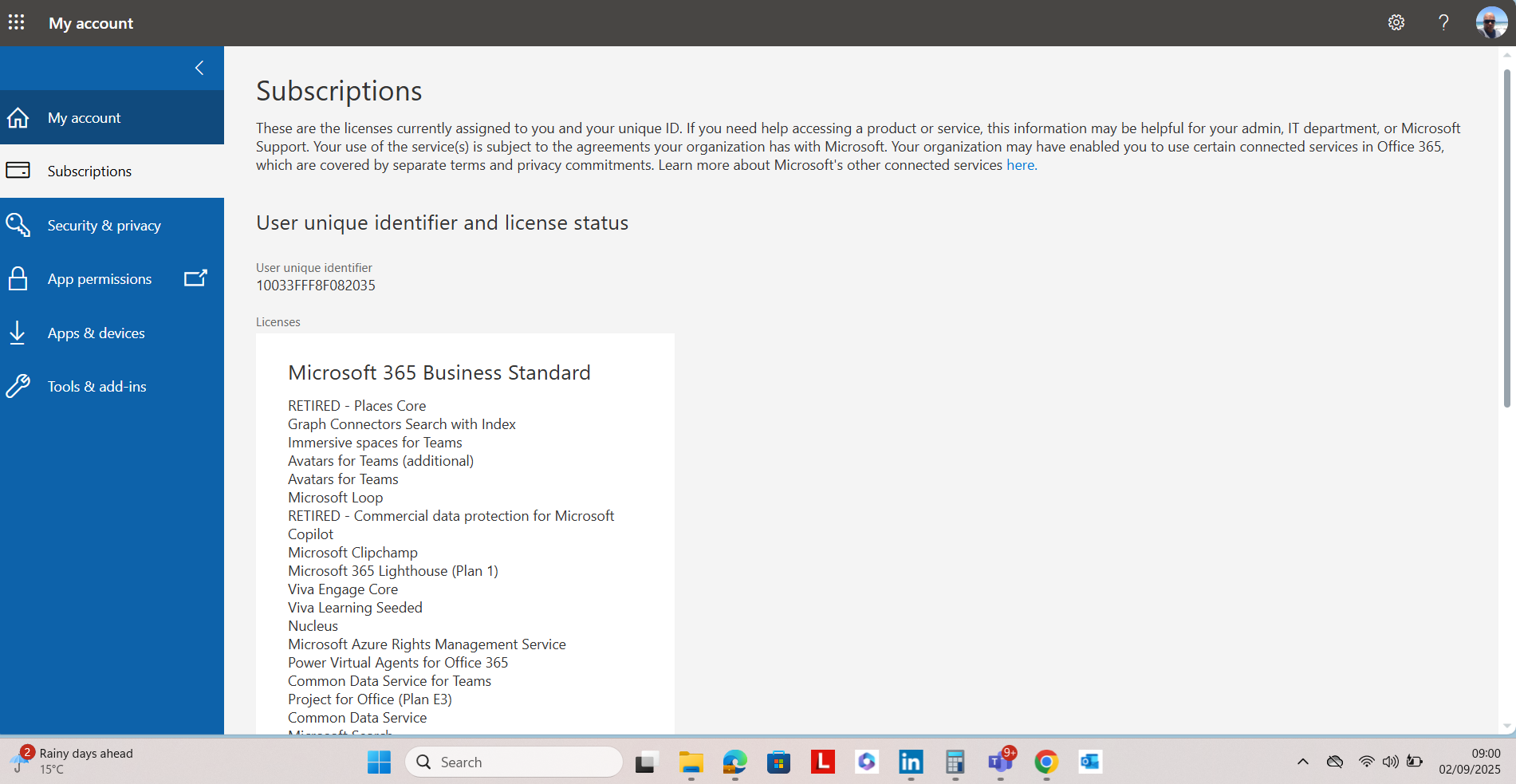 I have a work account but cannot use the MS Desktop apps ...