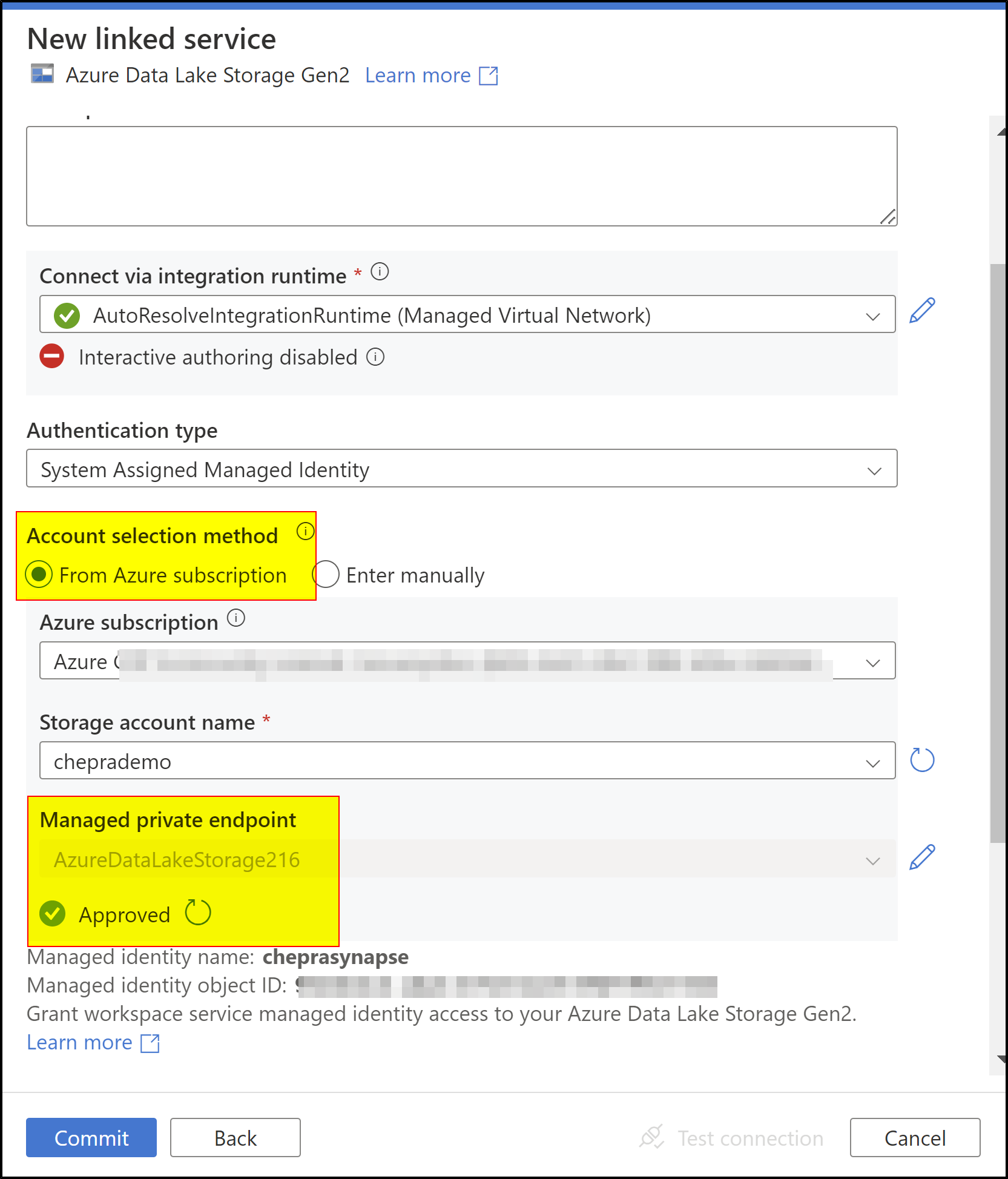 Privateendpoint and Synaps studio - Microsoft Q&A