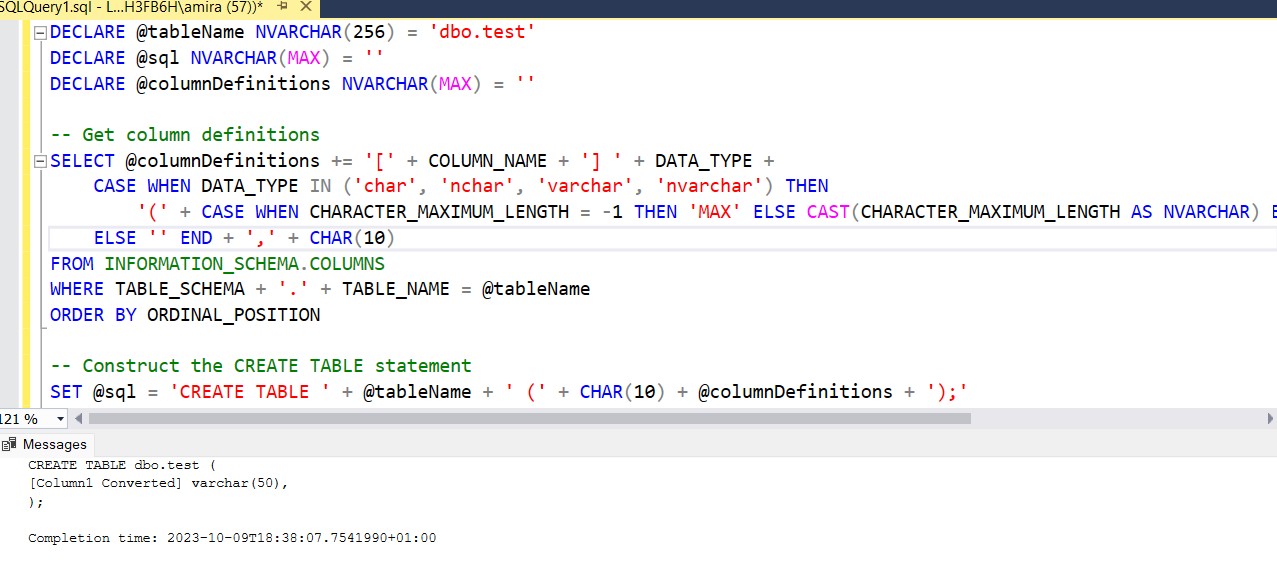 dynamic-sql-query-to-generate-create-table-script-microsoft-q-a