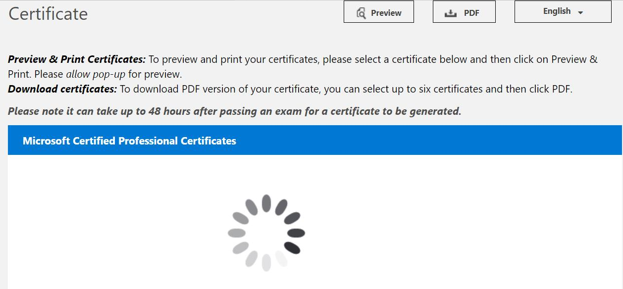 unable to download certificate with error - Microsoft Q&A