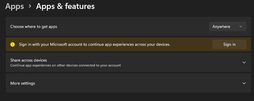 Cannot Sign-in to Microsoft Account in Windows Settings - Microsoft Q&A