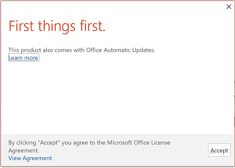 Office 2016 crashing after activating - Microsoft Q&A