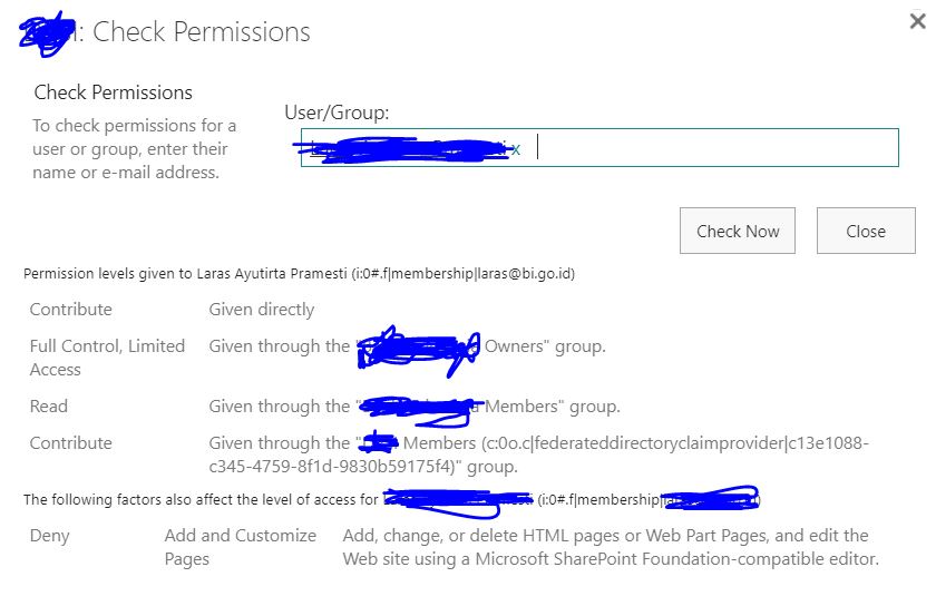 365 Group Member does not appear in Sharepoint - Microsoft Q&A