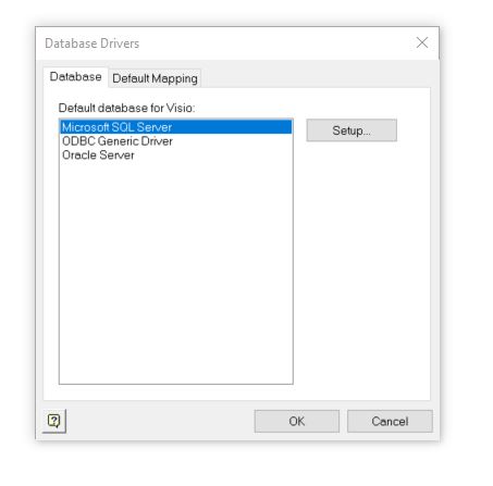 MS Visio PRO for Office 365/Database Reverse Engineering Add-on ...