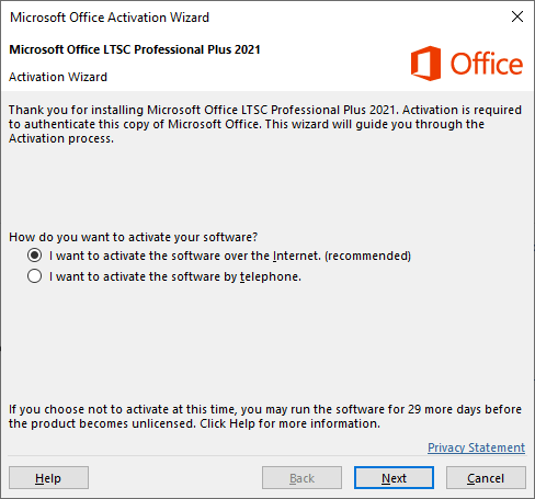 Install of Office 2021 with configuration file and activation - Microsoft  Q&A