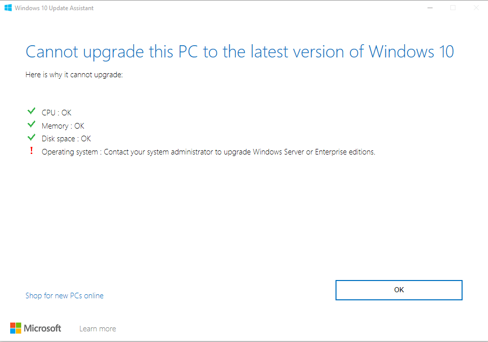 How to update Windows 1809 to 1903? - Microsoft Q&A