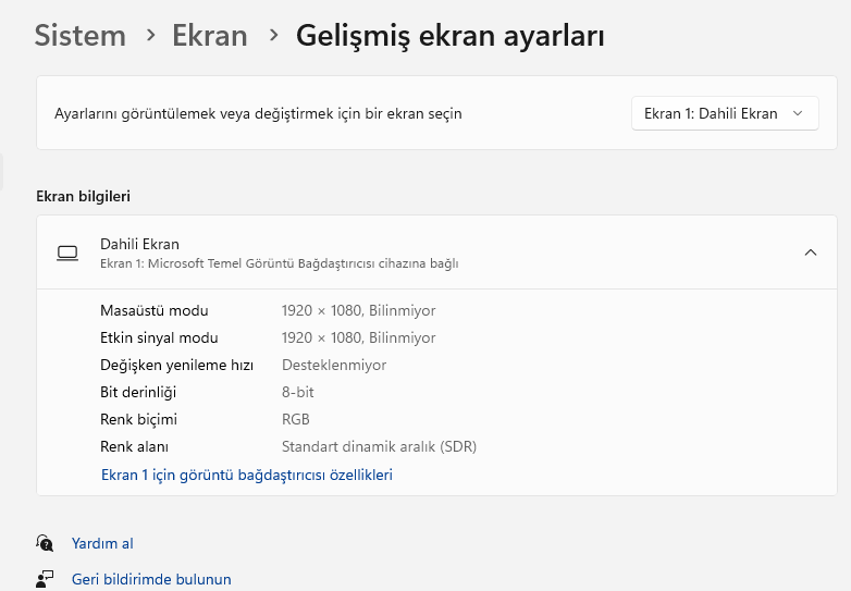 Kullanıcının resmi