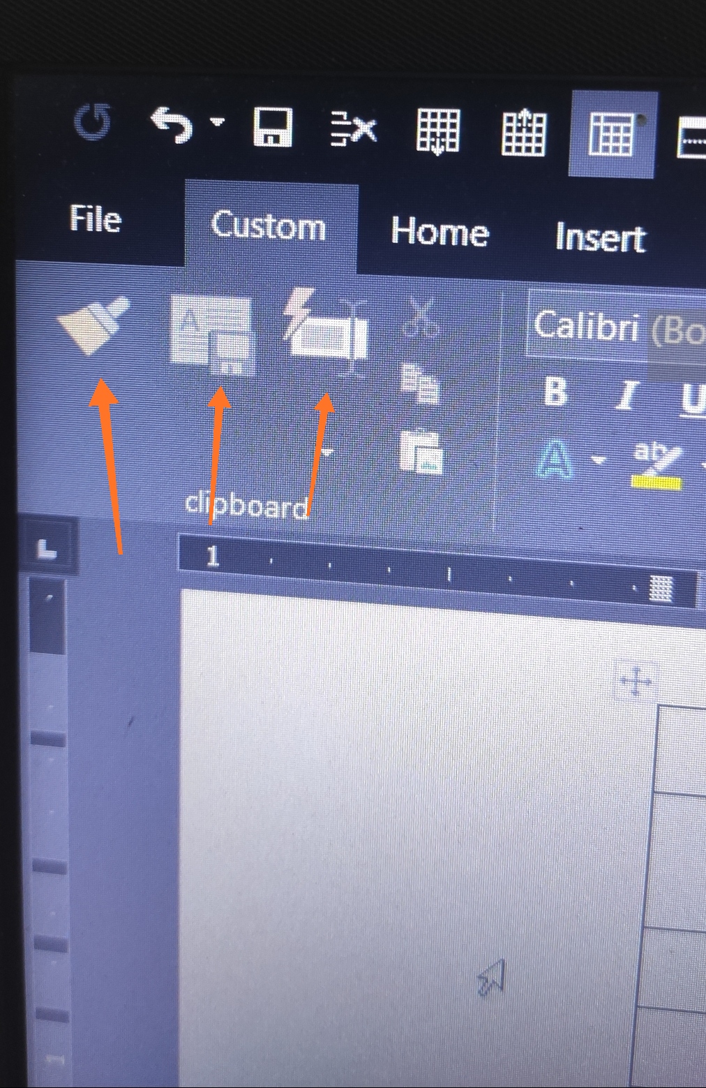 Command icon size and number of rows in custom ribbon tab - Microsoft Q&A