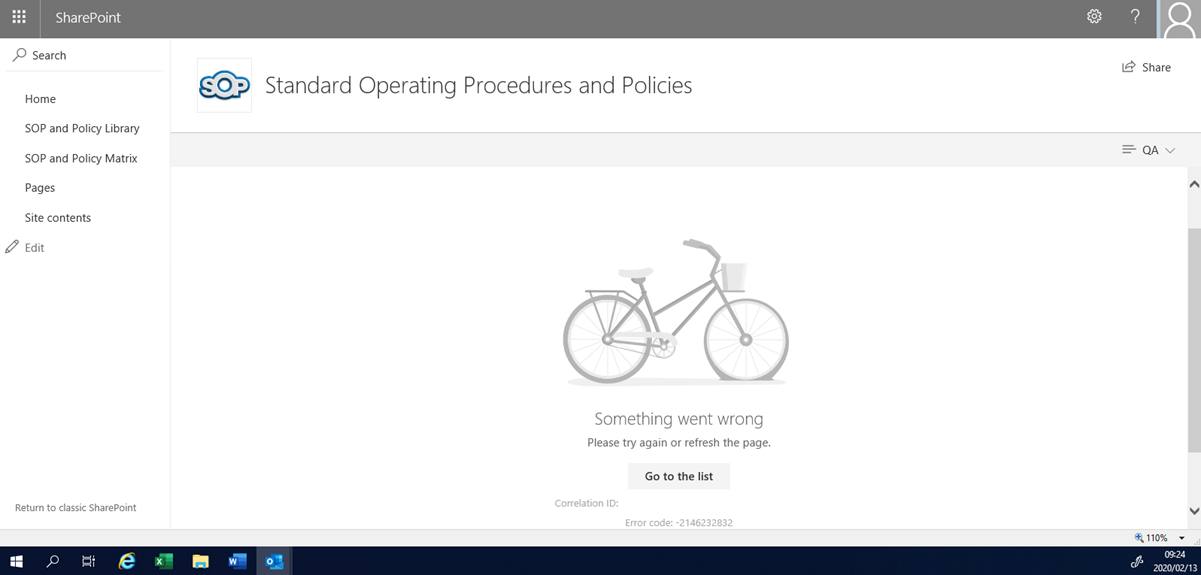 Issues with SharePoint Library View - Microsoft Q&A