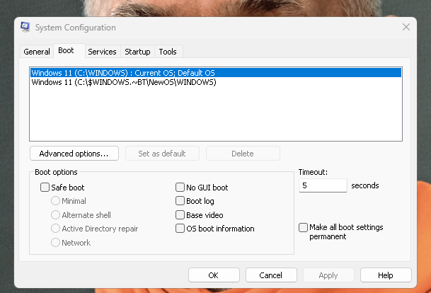 Dual operating system while starting PC - Microsoft Q&A