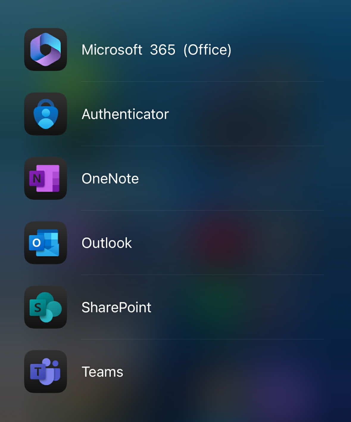 Why does the Outlook app look different vs other Microsoft apps in iOS ...