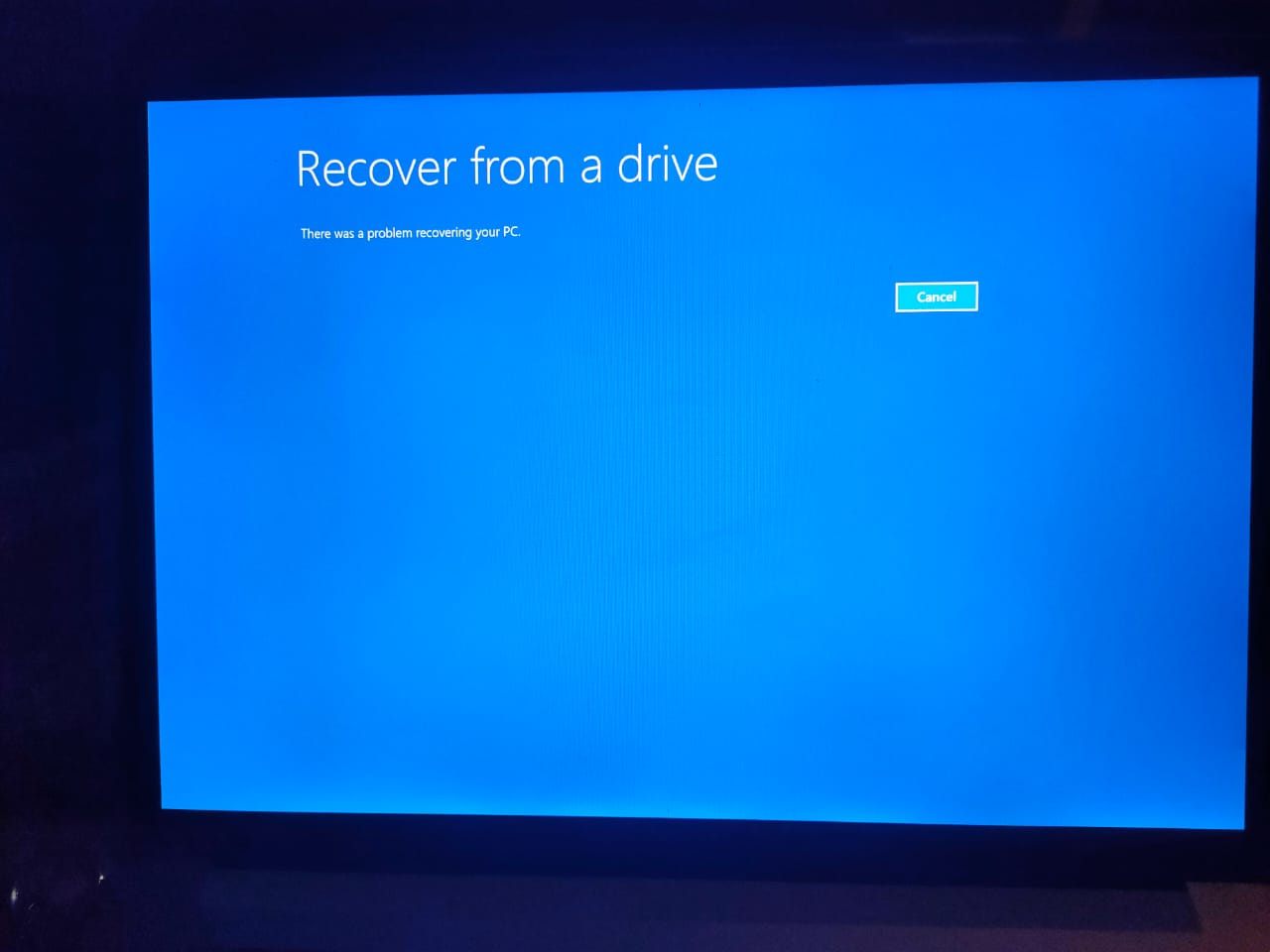 On starting, couldn't find a bootable OS error pop -ups. - Microsoft Q&A