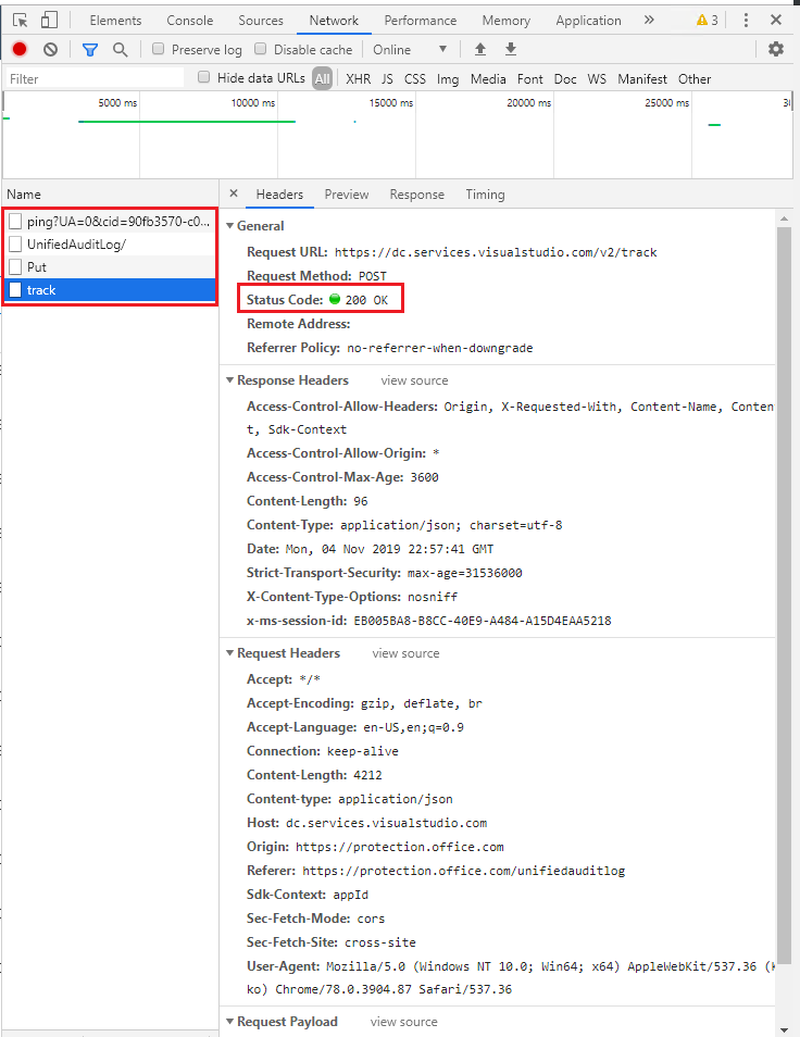 Audit Log Search - Microsoft Q&A