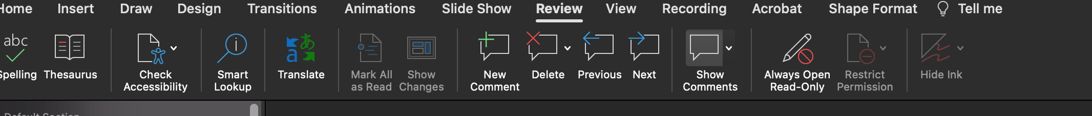 Can't find the Compare feature in PowerPoint - Microsoft Q&A