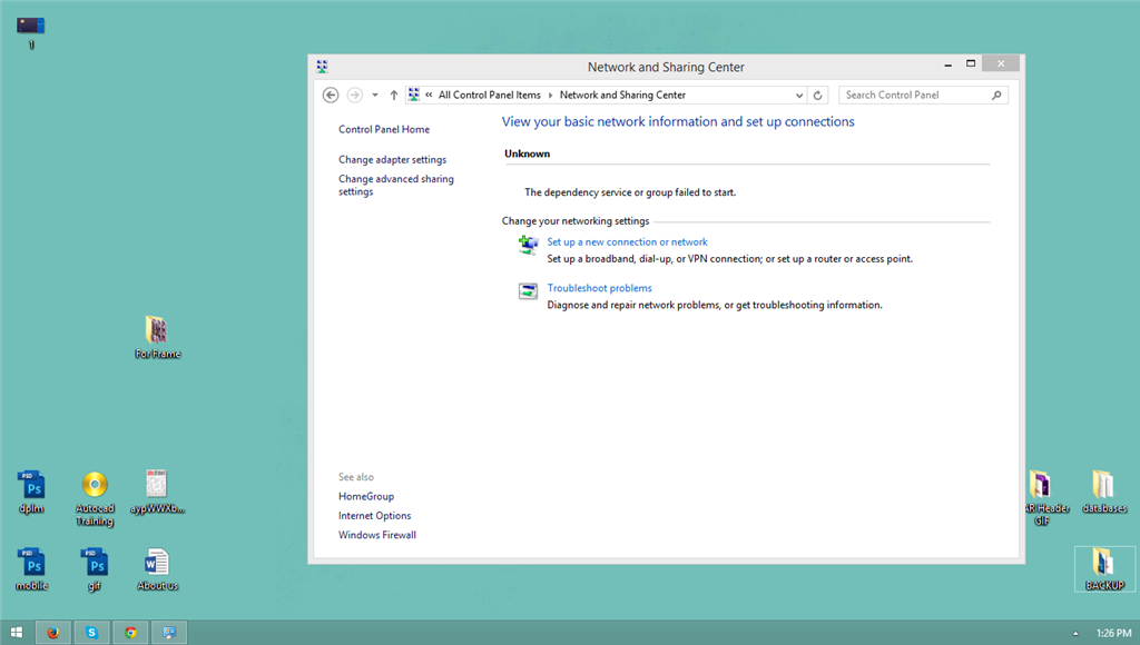 Windows 8.1 Wifi Connection Shows 