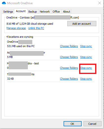 OneDrive B2B Sync issues 